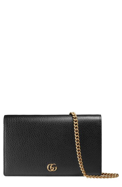 gucci petite marmont wallet on chain uk|Gucci flap wallet on chain.